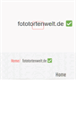 Mobile Screenshot of fototortenwelt.de